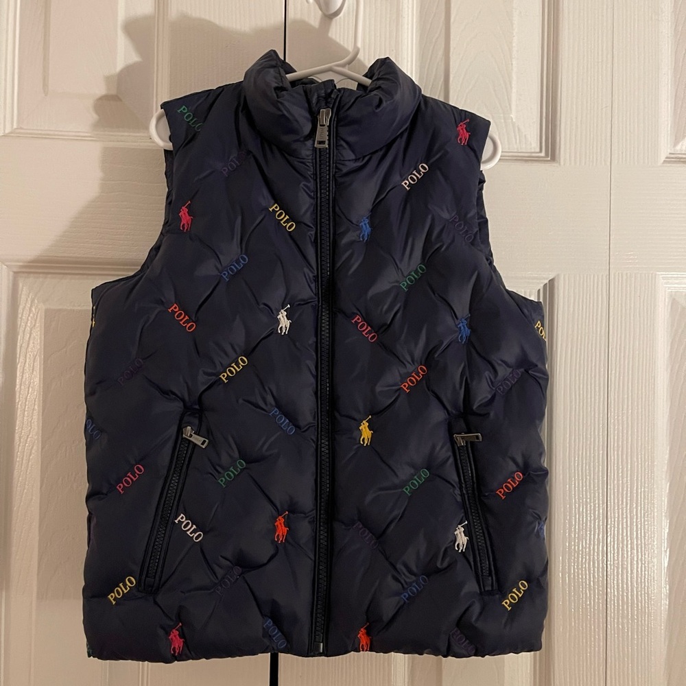 NWT Kids Polo puffer vest